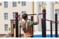 Комплекс с рукоходом классическим двухуровневым и 6 турников Stecter PAW-04 5017 фото 1