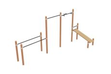 Комплекс для занятий Воркаут Spektr Sport SP WRK-103_108mm