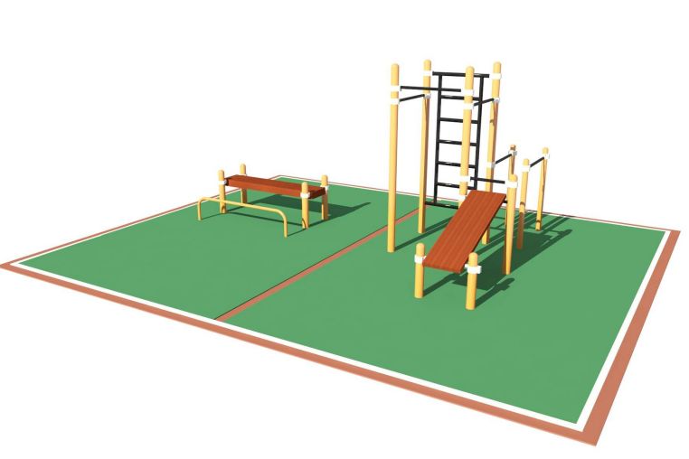 Площадка Workout SP Домашняя Spektr Sport 1_76mm 