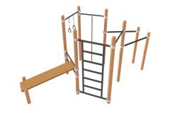 Комплекс для занятий Воркаут Spektr Sport SP WRK-101_76mm