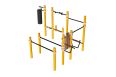 Комплекс для занятий Воркаут Spektr Sport SP WRK-105_108mm фото 4