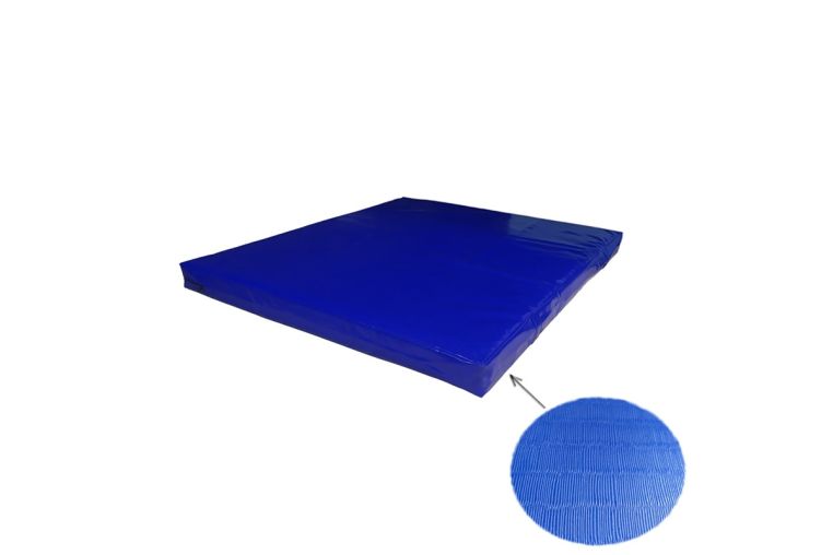 Мат гимнастический 100x100x10 тент-антислип холлофайбер Dinamika ZSO-001344 