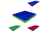 Мат гимнастический 100x100x10см винилискожа складной в 2 сложения (ппу) Dinamika ZSO-001264