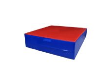 Мат для соскоков 200х200х40см винилискожа-антислип (ппу) Dinamika ZSO-001399