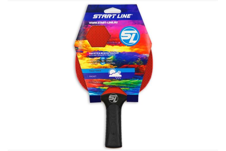 Теннисная ракетка plastic Start line 21121P red 