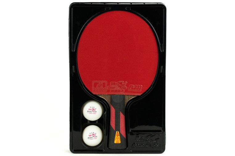 Ракетка для настольного тенниса Double Fish 7A+C ITTF Appr+ 2 мяча V40+мм ITTF Appr фото 7