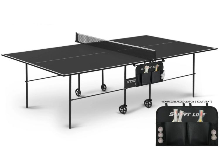 Теннисный стол с сеткой Start Line Olympic 6021-2 Black фото 8