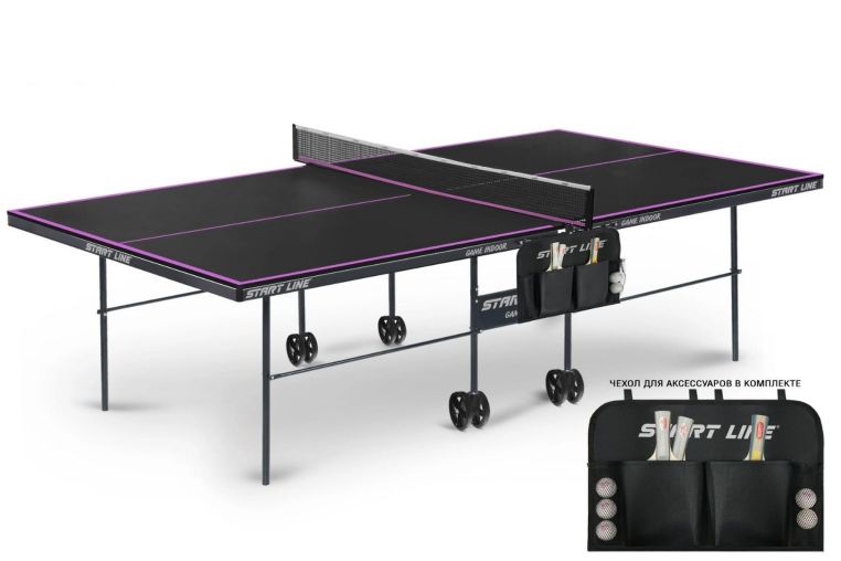 Теннисный стол с сеткой Start Line Game 6031-4 Black фото 7