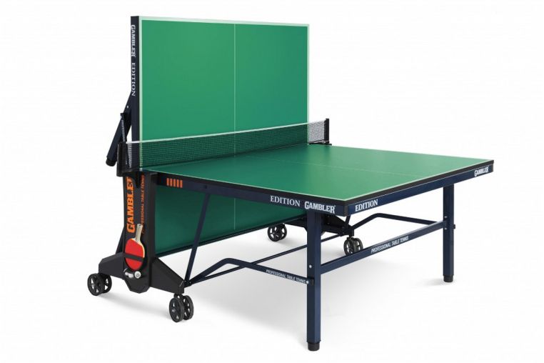 Стол теннисный Gambler Edition Indoor GTS-2 green фото 1