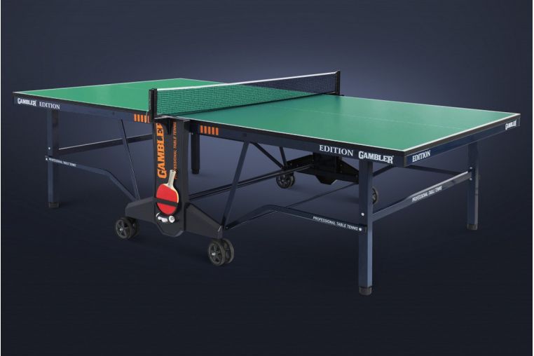 Стол теннисный Gambler Edition Indoor GTS-2 green фото 3