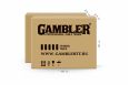 Стол теннисный Gambler Edition Indoor GTS-2 green фото 7