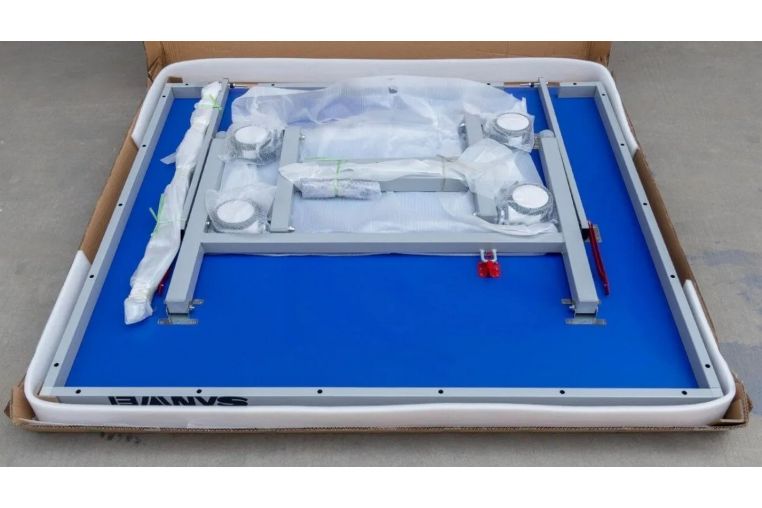 Стол для помещений 25мм Sanwei TA-10 QOMOLANGMA ITTF TA-10Q синий фото 5