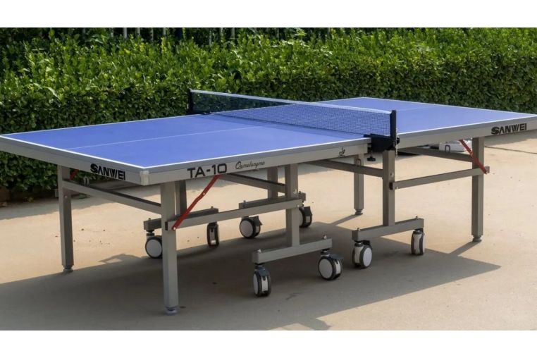 Стол для помещений 25мм Sanwei TA-10 QOMOLANGMA ITTF TA-10Q синий фото 6
