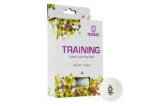 Мяч для настольного тенниса Torres Training 1* TT21016 6 шт, белый