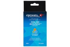 Мяч для настольного тенниса Roxel 1* Color Bounce, 6 шт