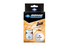 Мячики для настольного тенниса Donic Jade 40+, 6 штук 618371 белый
