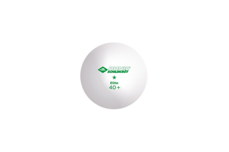 Мячи для настольного тенниса Donic Elite 1, 6 штук 618016 белый фото 3