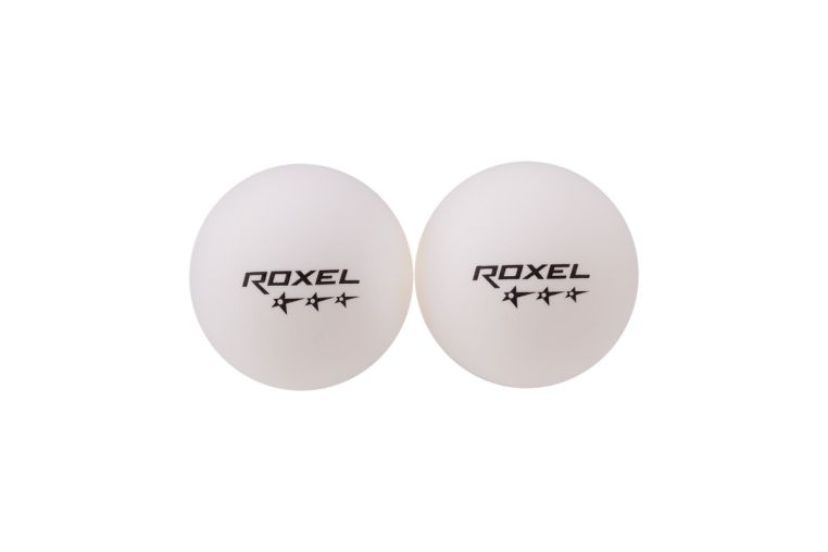 Мячи для настольного тенниса Roxel 3* Prime, 6 шт, белый фото 1