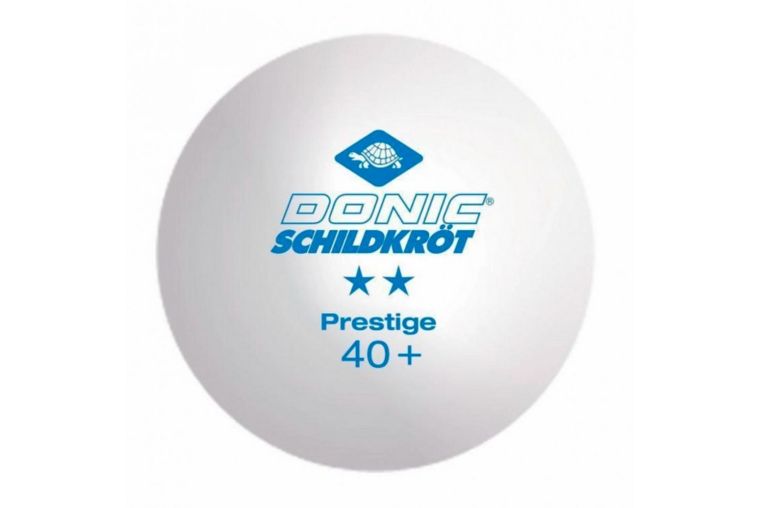 Мячики для н\тенниса 40+ 2 Donic PRESTIGE 6 штук 658021 белый фото 1
