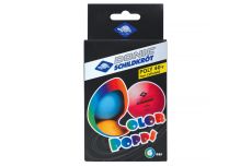 Мячики для н\тенниса 40+ Donic COLOR POPPS 6 штук 649015 разноцветные