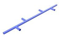 Перекладина разнохватовая Glav 14.200.10