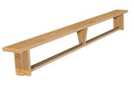 Скамейка гимнастическая 3м (ножки деревянные) ФСИ 6782