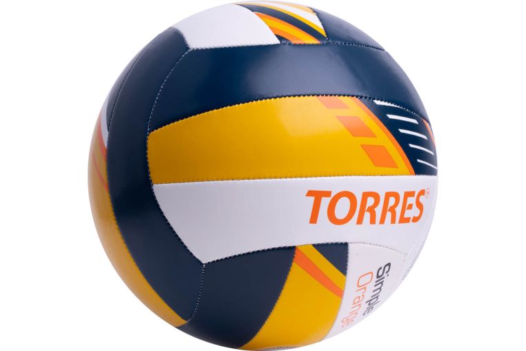 Мяч волейбольный Torres Simple Orange V323125 р.5 фото 3