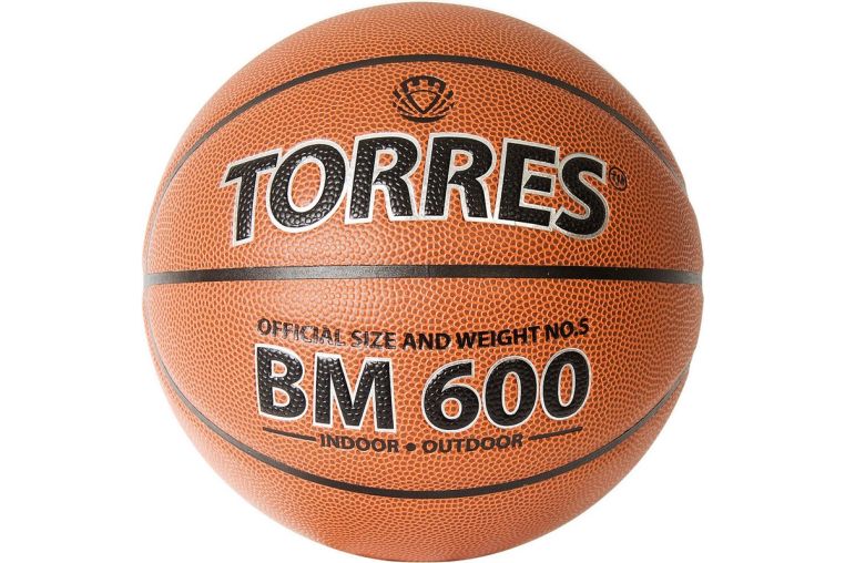 Мяч баскетбольный Torres BM600 B32025 р.5 фото 1