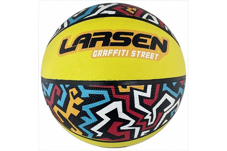Мяч баскетбольный Larsen RB7 Graffiti Street Multycolor 