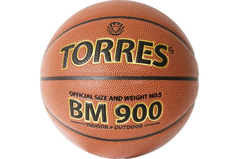 Мяч баскетбольный Torres BM900 B32035 р.5 фото 1