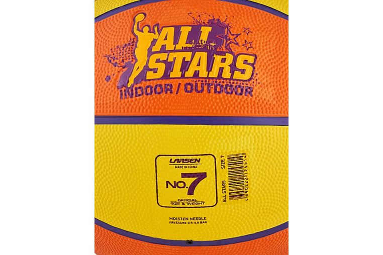 Мяч баскетбольный Larsen All Stars р.7 фото 3