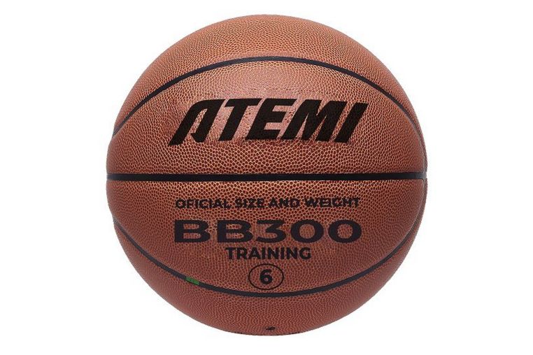 Мяч баскетбольный Atemi BB300N р.6, окруж 72-74 