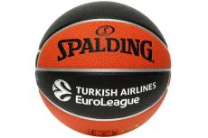 Мяч баскетбольный Spalding TF-500 Excel Euroleague р.7, 77101z, композит, коричнево-черный