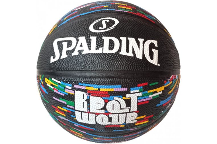 Мяч баскетбольный Spalding E43145 резина №7 (черный) 