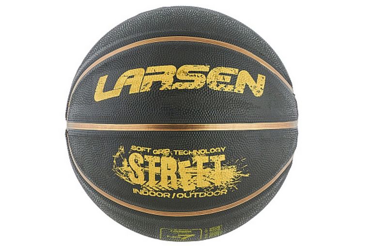 Мяч баскетбольный Larsen Street Gold р.7 фото 2
