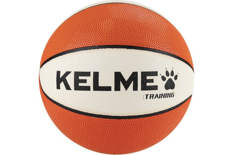 Мяч баскетбольный Kelme Hygroscopic 8102QU5004-133, р.6, 8 панелей, ПУ, бут.кам., бело-оранжево-черный 