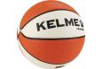 Мяч баскетбольный Kelme Hygroscopic 8102QU5004-133, р.6, 8 панелей, ПУ, бут.кам., бело-оранжево-черный фото 2