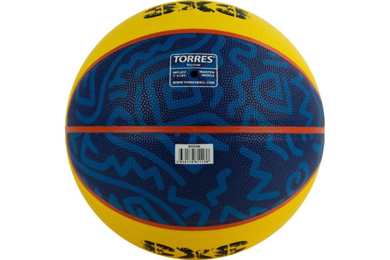 Мяч баскетбольный Torres 3х3 Outdoor B322346 р. 6 фото 2