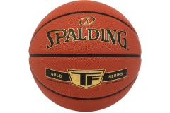Мяч баскетбольный Spalding Gold TF 76857z, р.7, композит (микрофибра), коричнево-черный