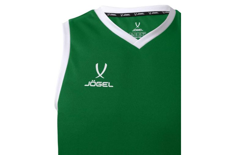 Майка баскетбольная Jogel Camp Basic, зеленый, детский фото 4