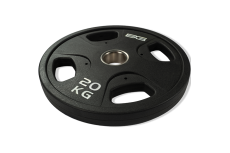 BRONZE GYM BG-PA-PL-P200 Диск олимпийский обрезиненный черный 20 кг