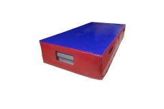 Мат для соскоков 200х150х40см Dinamika тент (ппу) ZSO-004245