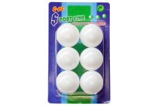 Шарики для для настольного тенниса Sportex (6 шт.) E33486 белый