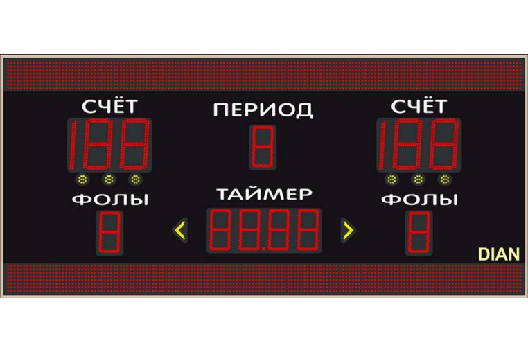 Универсальное табло ДИАН ТУ 250.6 200.7 стр-I (9_2) 
