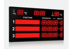 Табло для плавания Импульс 710-D10x8-L3xD10x7-L3xS10x64xP10-T-T2