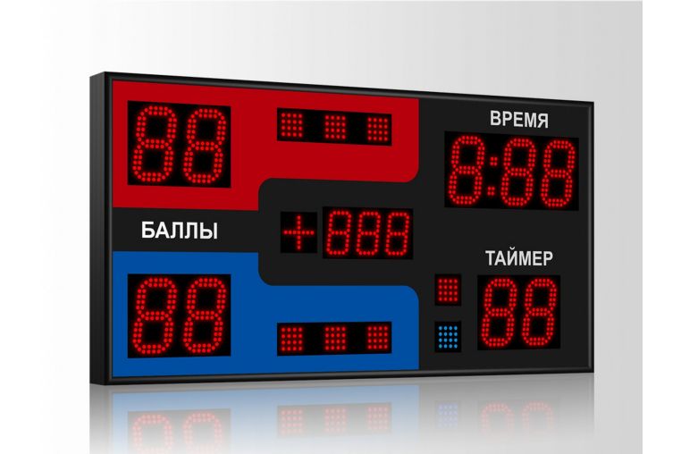 Табло для самбо Импульс 713-D13x9-D8x3-S8-P1 
