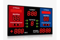 Табло для греко-римской и вольной борьбы Импульс 713-D13x15-L2xS8x32xP10-S12-P1