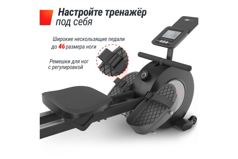 Гребной тренажер UnixFit Techno Rower 360 RMM360 фото 17
