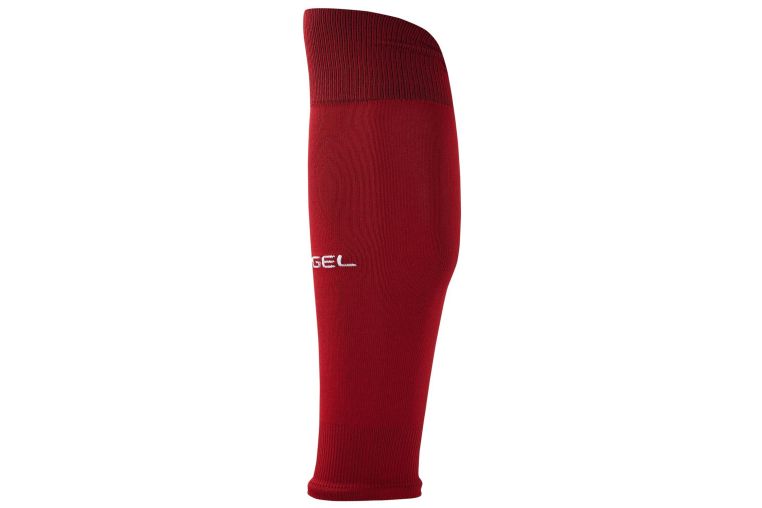 Гетры футбольные Jogel Camp Basic Sleeve Socks, гранатовый\белый 