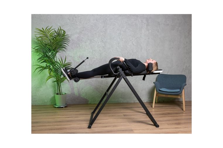 Инверсионный стол EVO Fitness Kinetic Black фото 13
